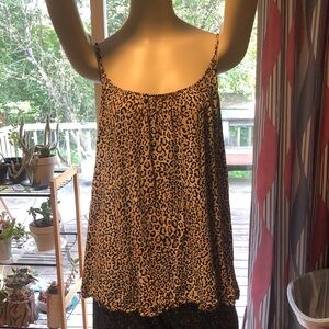 Leopard Print Women's Tank Top